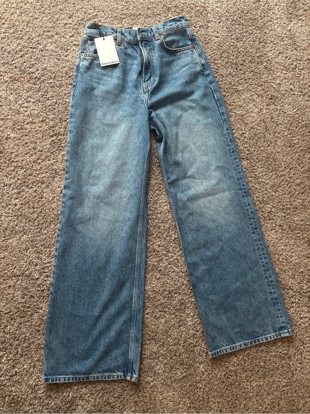 Reformation Cary High-rise wide leg - Picture 2 of 4